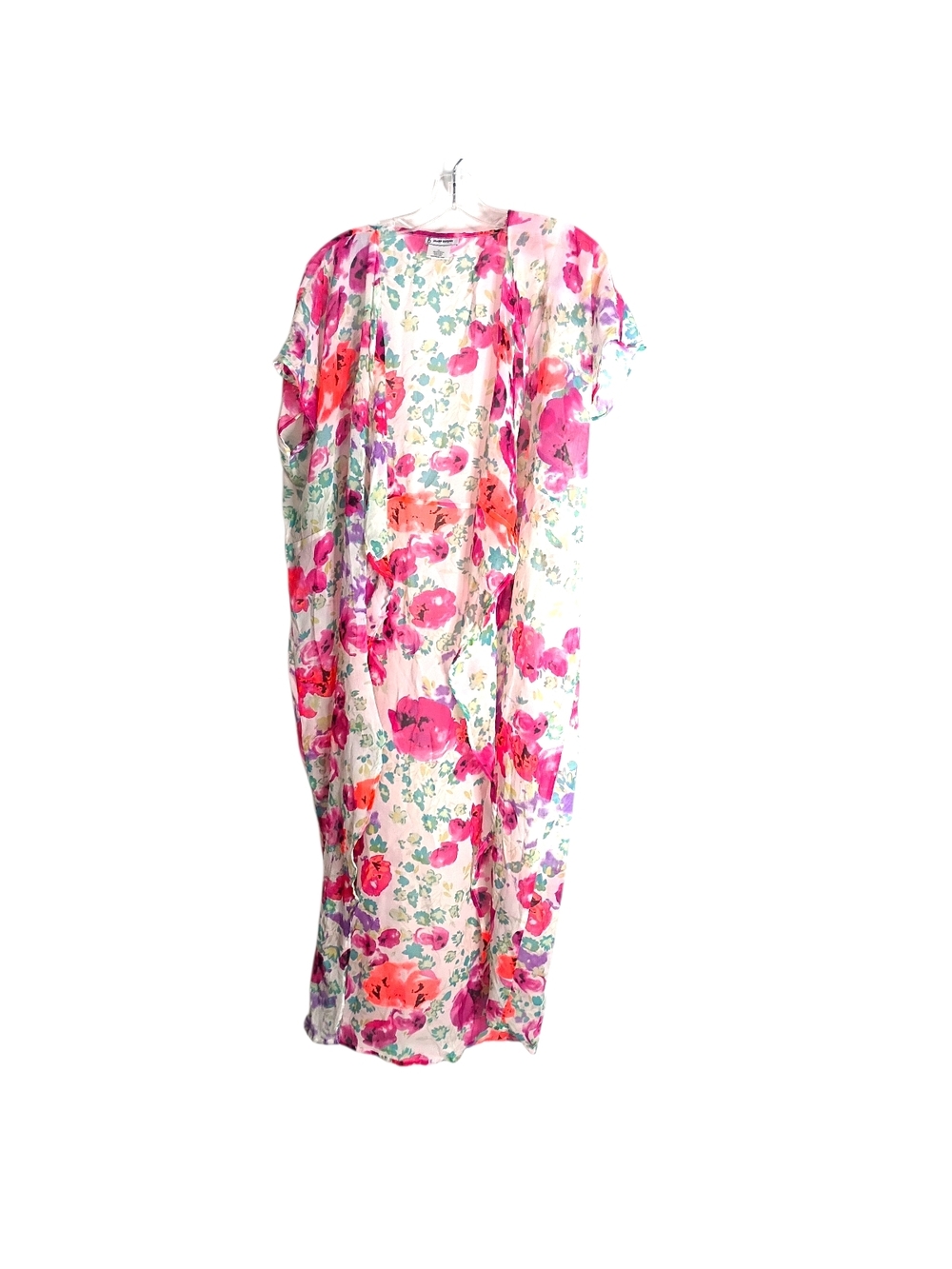 Studio Thirty Six -Pink Floral Kimono/Coverup